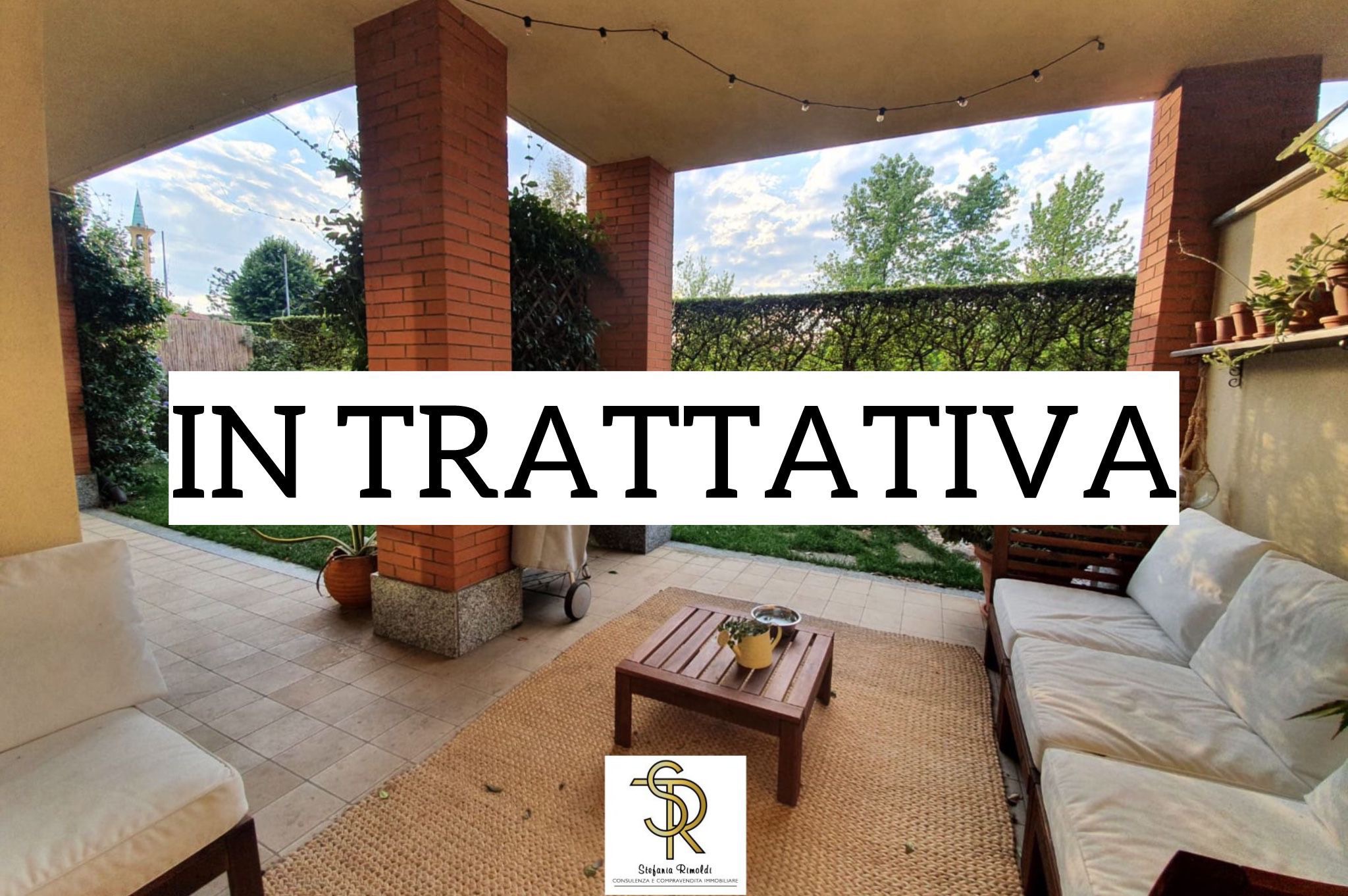 CERRO MAGGIORE – CANTALUPO : BILOCALE CON GIARDINO